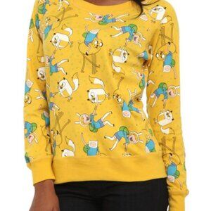 Adventure Time Reversible Pullover Top - Fair Condition